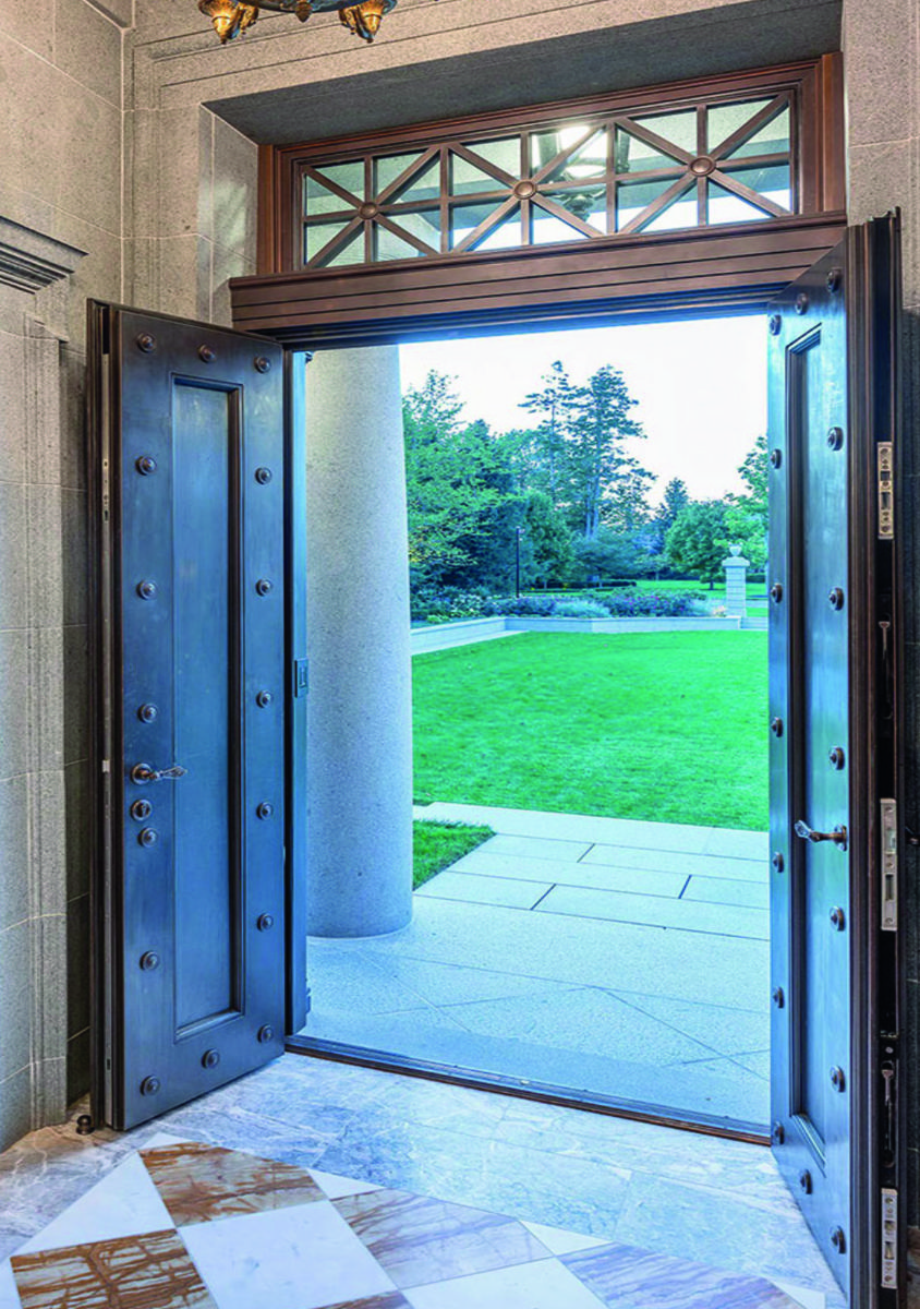 Architectural glazing systems for modern windows in luxury architecture