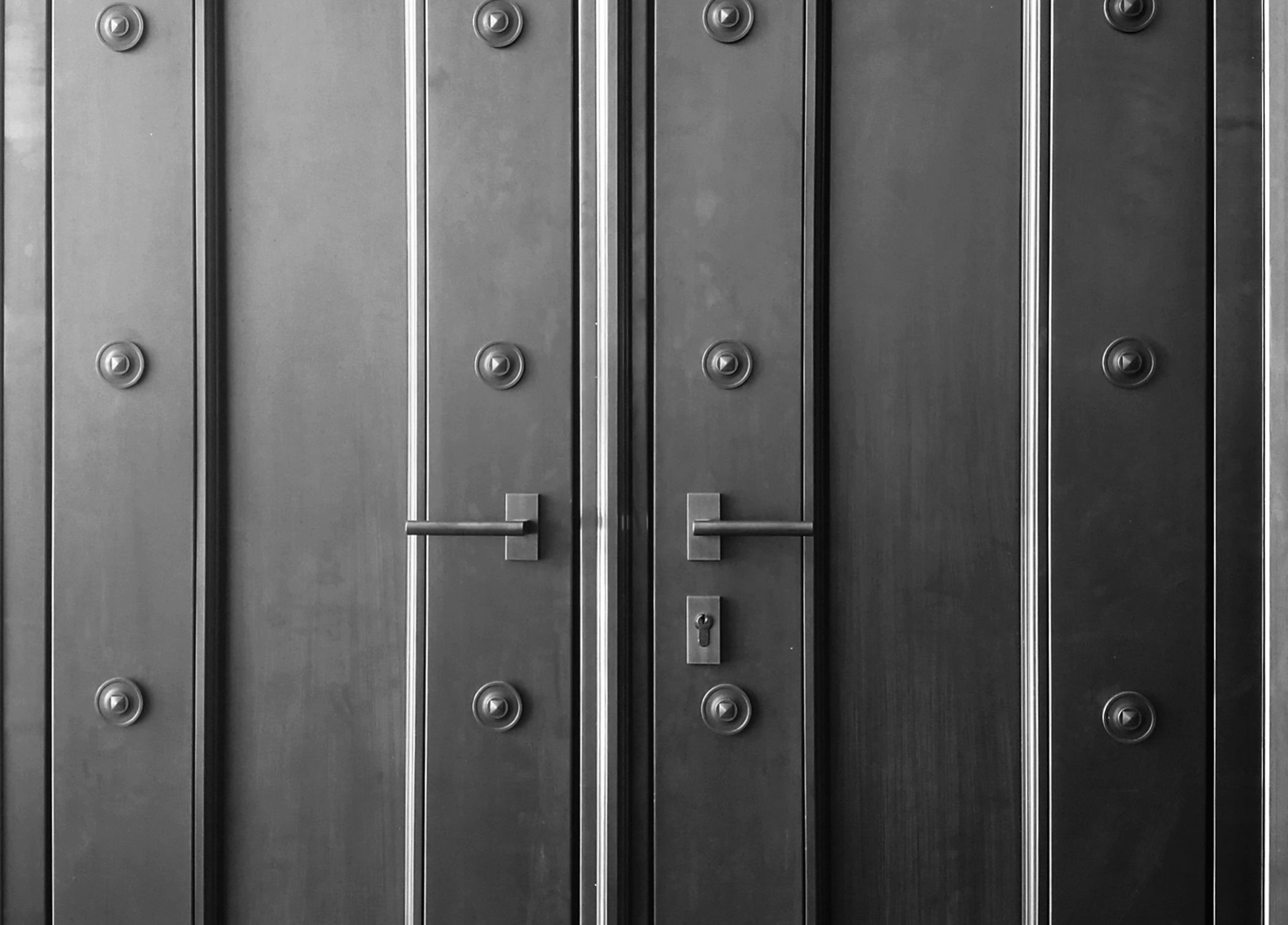 Exclusive glass and metal doors for luxury properties