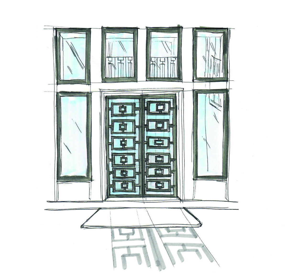 Exclusive luxury windows used in high-end architectural projects