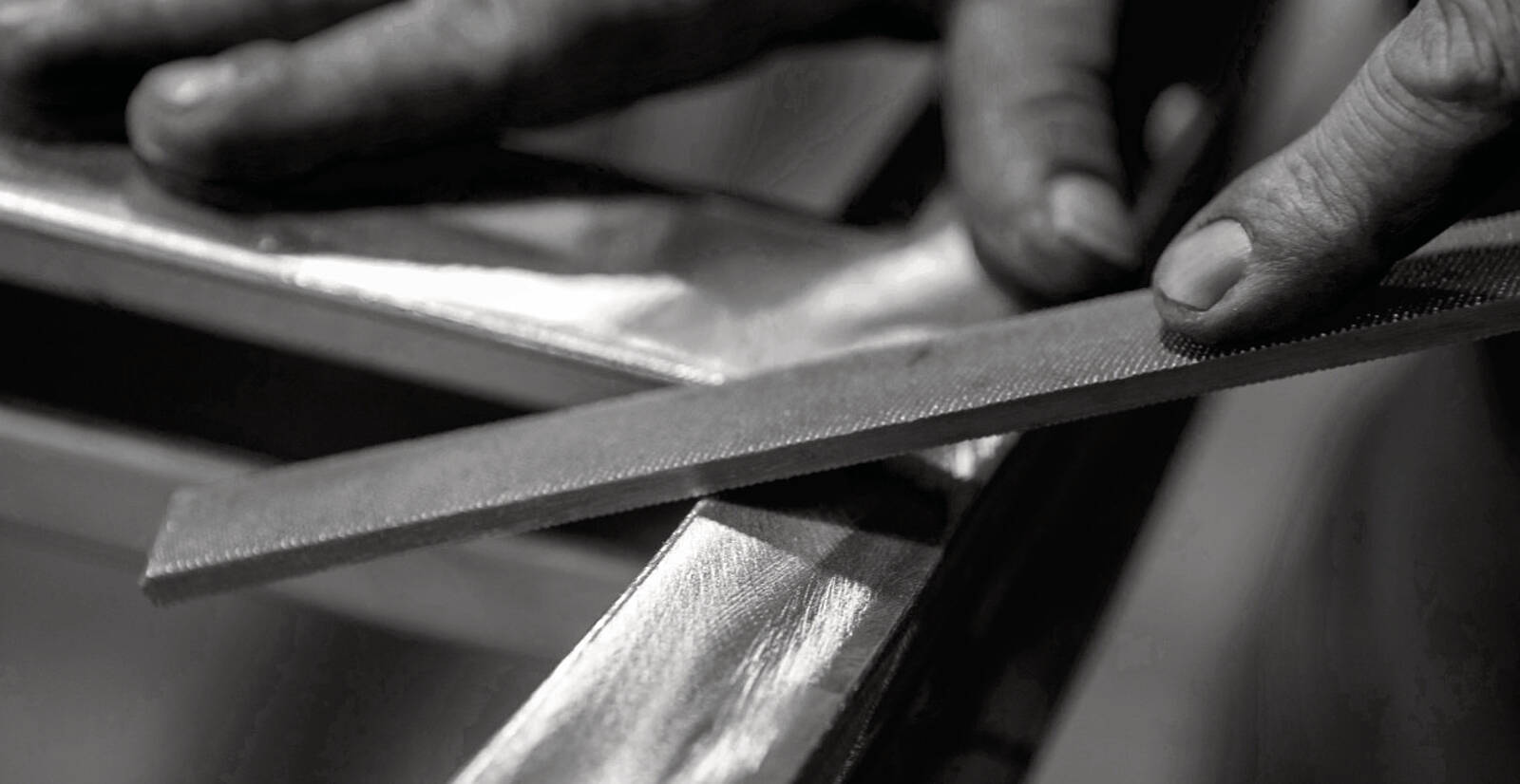 Organized filing system for precise metal door fabrication in Genesi architectural designs