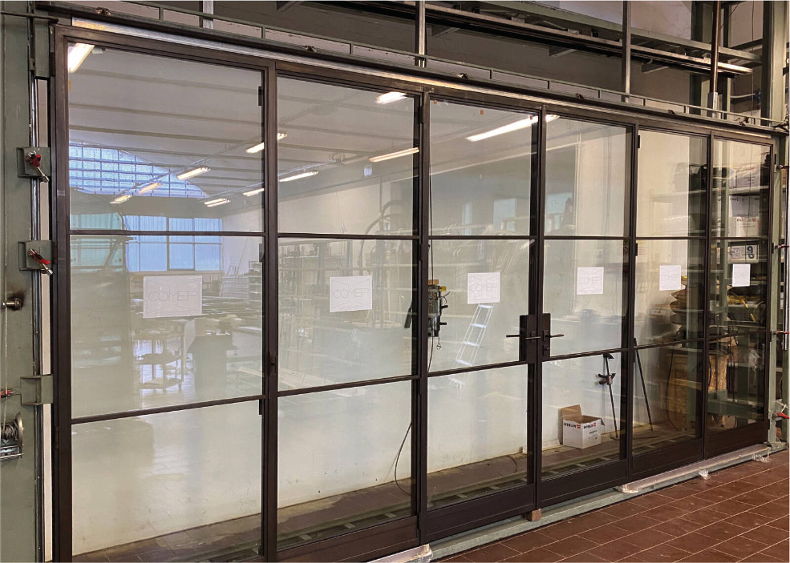 High-end custom Genesi door design with modern architectural features