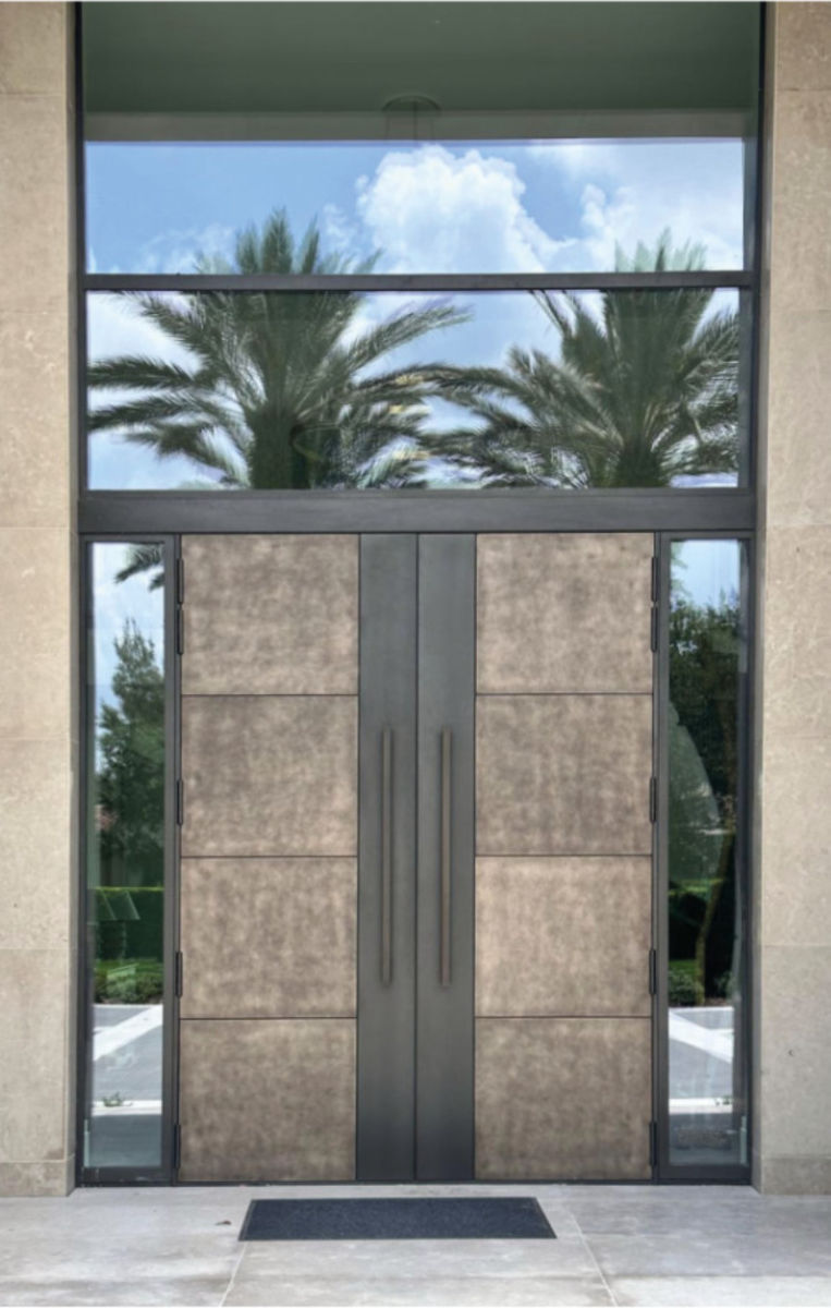Sleek Contemporary Door Design for Luxury Properties