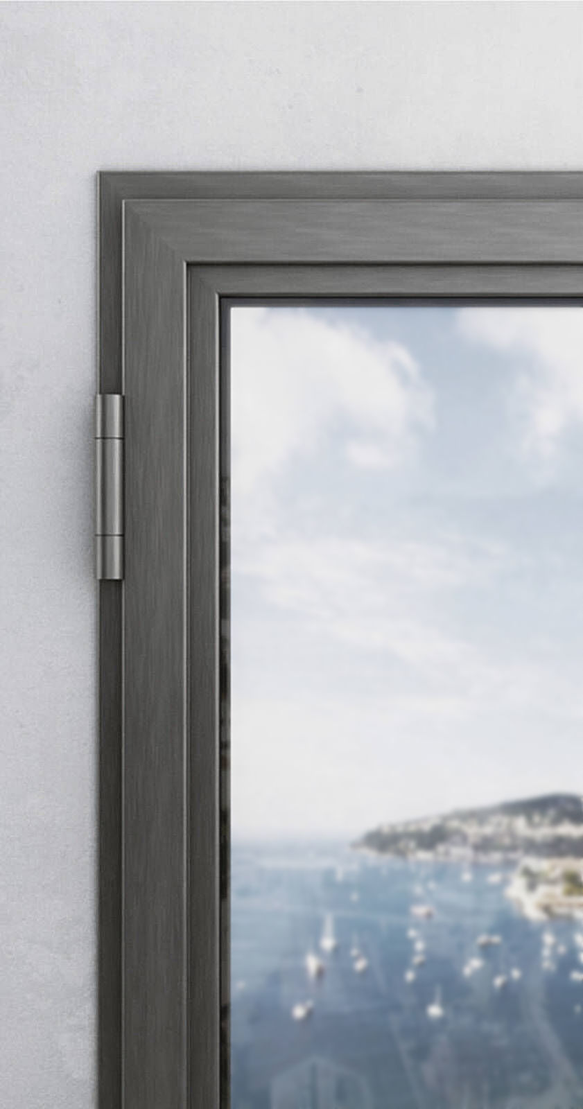 High-performance architectural hinges for luxury doors and windows