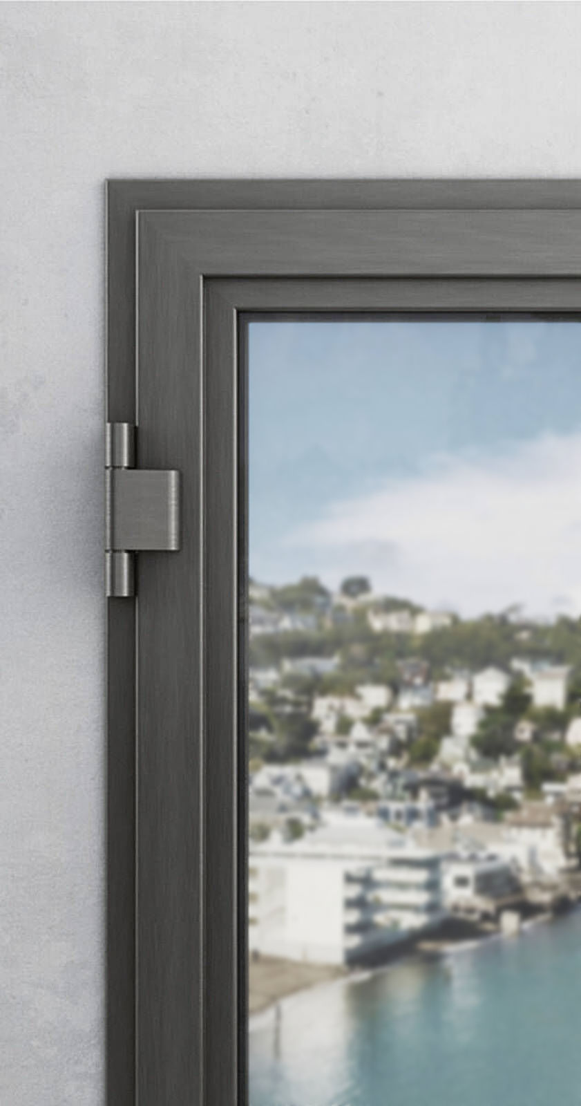 High-quality architectural hinges for luxury doors and windows